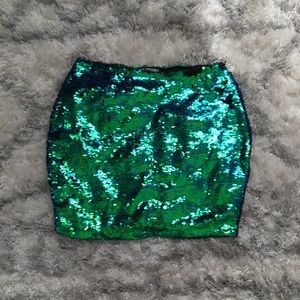 Sequin Bodycon Skirt